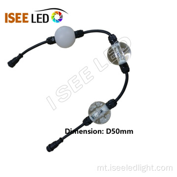 DMX indirizzabbli Programmabbli RGB LED Ball Light